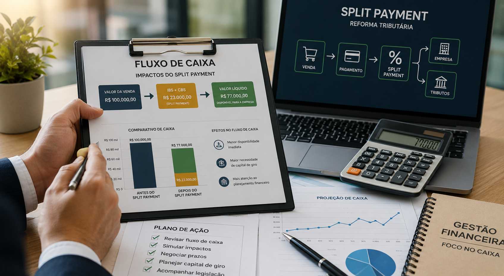 Reforma Tributária: Como o Split Payment Pode Afetar o Caixa da Empresa